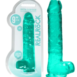 REALROCK 9'' Realistic Dildo With Balls In Various Colours