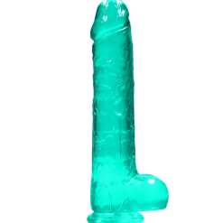 Alternative view of REALROCK 9'' Realistic Dildo With Balls In Various Colours