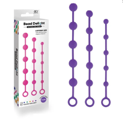 Alternative view of Bead Delight Silicone Anal Beads In Various Colours