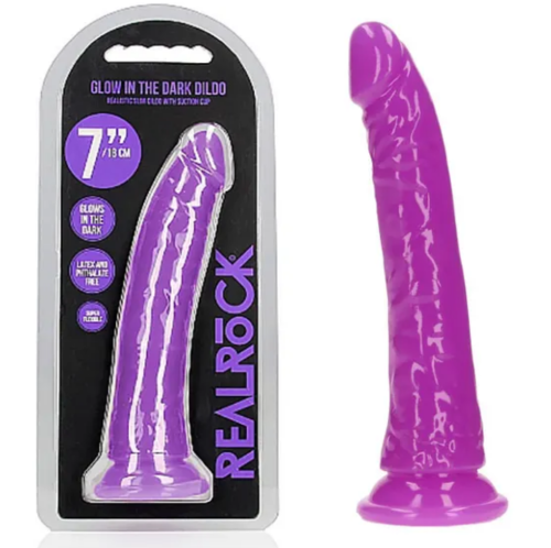 REALROCK 18 cm Slim Glow In The Dark Neon In Various Colours