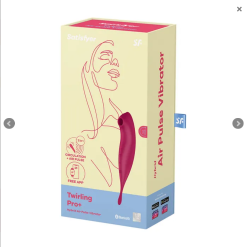 Satisfyer Twirling Pro+ Dark Red