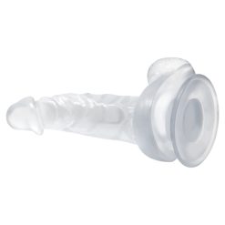 Clear Jelly Suction Cap Dildo 6.5 Inches Total Length - Image 7