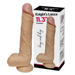 Knight's Lance 11.3 Inch Realistic Suction Cap Dong