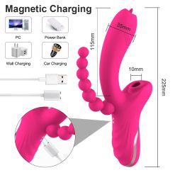 G Spot Licker With Clit Puffer Vibrator And Anal Probe - Image 5