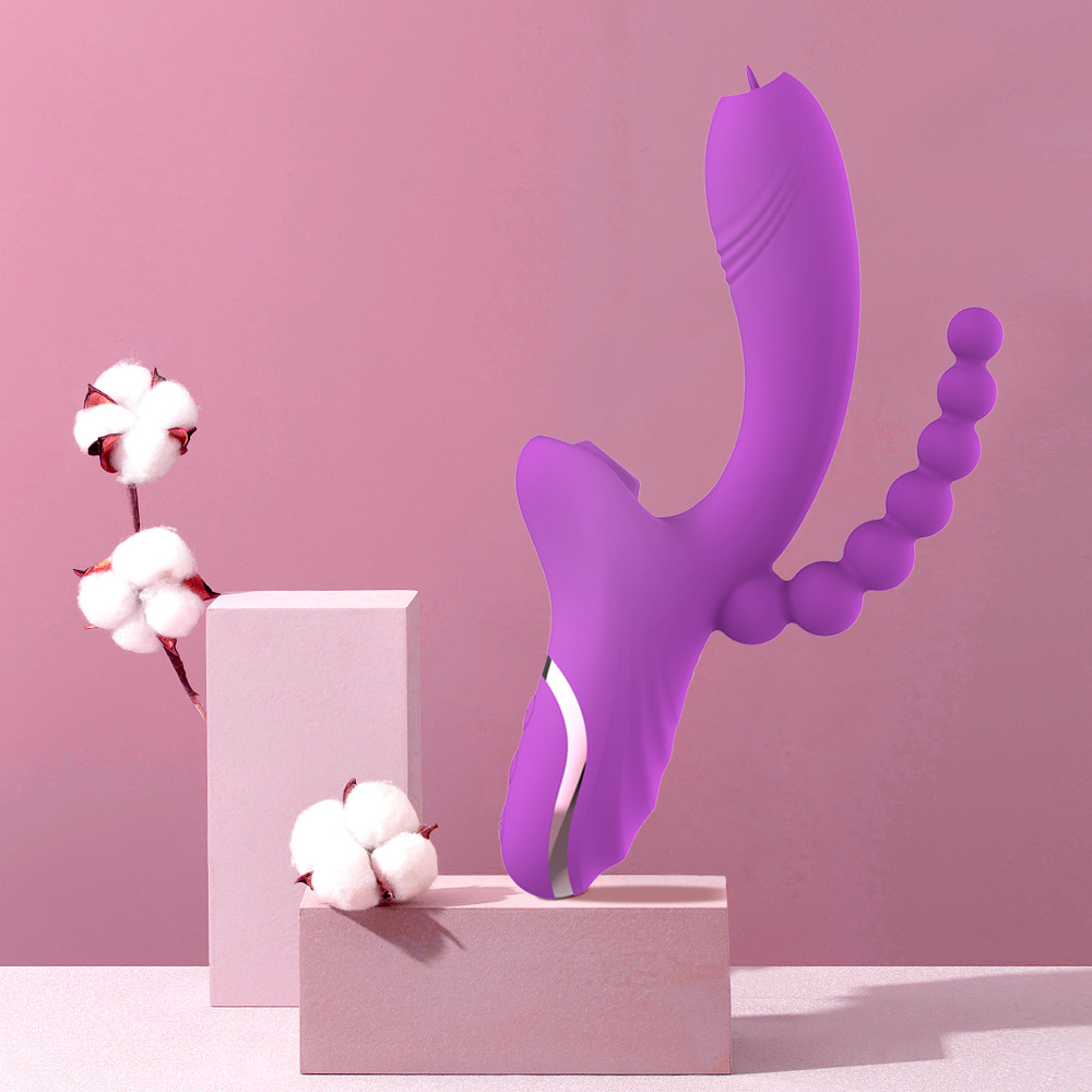 G Spot Licker With Clit Puffer Vibrator And Anal Probe - Image 2