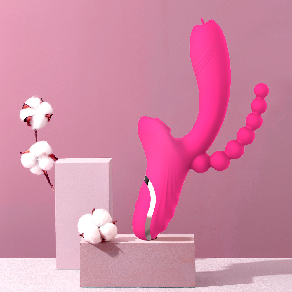 G Spot Licker With Clit Puffer Vibrator And Anal Probe - Image 3