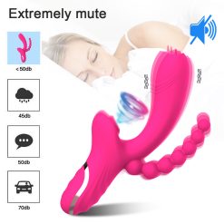 G Spot Licker With Clit Puffer Vibrator And Anal Probe