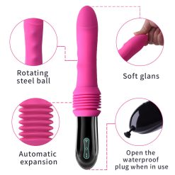 Suction Cap Hammer Action Vibrator With Remote - Image 3
