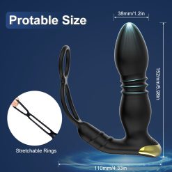 Cock Ring With Prostate Thurster With Phone App - Image 2