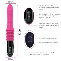 Suction Cap Hammer Action Vibrator With Remote - Image 6