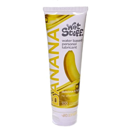 Wet Stuff Banana Water Based Lubricant In Various Sizes