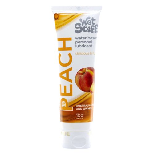 Wet Stuff Peach Flavoured Water Based Lubricant 100g