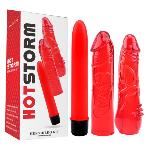 Hot Storm Dildo Kit