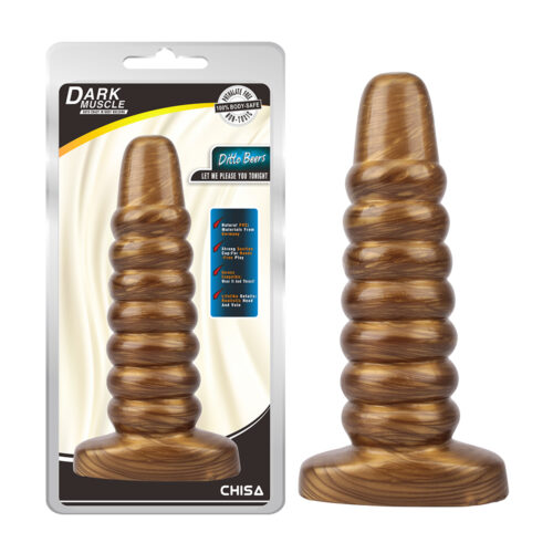 Ditto Beers Butt Plug Gold
