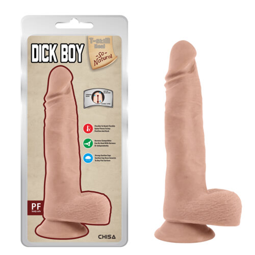 8.6 Inch Dick Boy Flexible Dildo In Various Colours