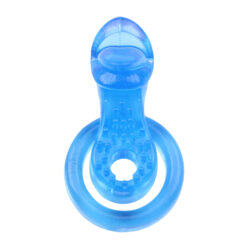 Alternative view of The Tongue Blue Cockring
