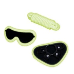 Alternative view of WhipSmart Glow In The Dark 4pc Strap-On Set