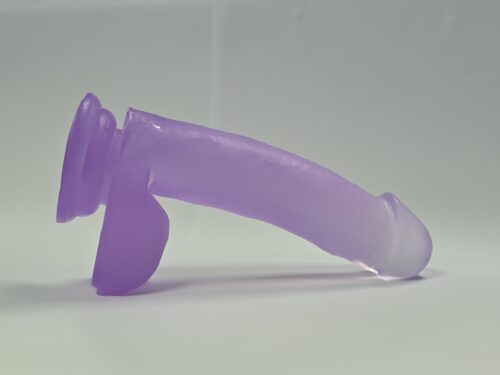 Realistic Suction Cap Jelly Dong In Various Colours