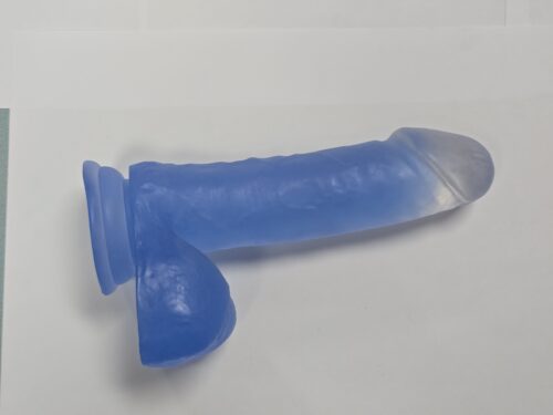 Realistic Suction Cap Jelly Dong In Various Colours