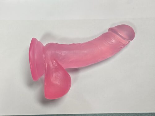 Realistic Suction Cap Jelly Dong In Various Colours