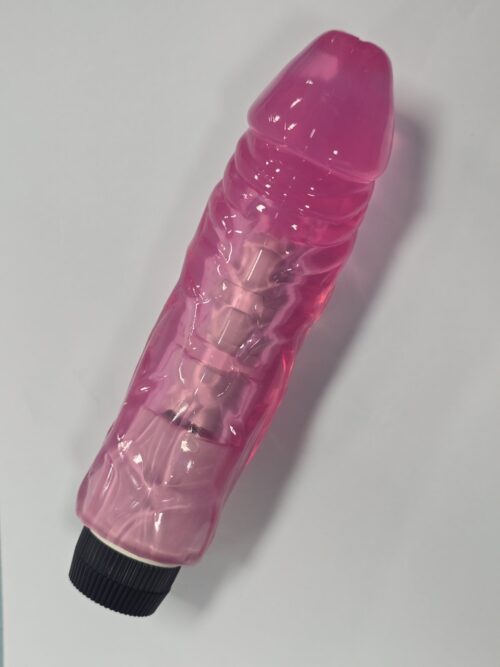 Big Thick Super Soft Jelly Life Like Variable Speed Vibrator