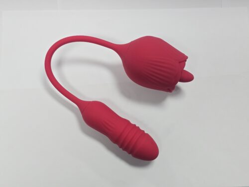 Multi Speed G Spot Vibrator With Tongue Flicker And Thruster