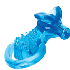 Alternative view of Bodywand Rechargeable Duo Ring with Clit Ticklers