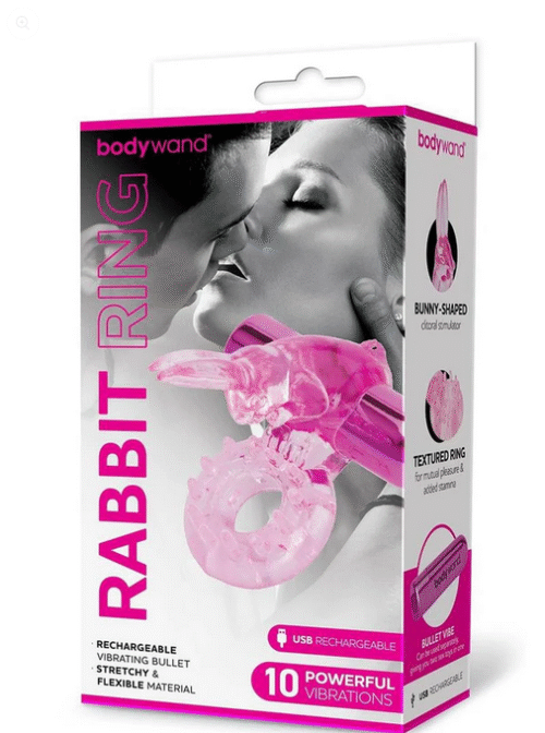 Bodywand Rechargeable Rabbit Ring