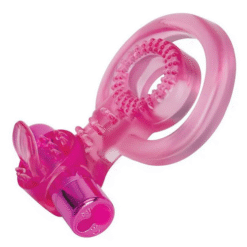 Alternative view of Bodywand Rechargeable Duo Ring with Clit Ticklers (Pink)