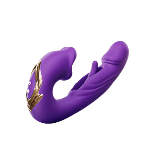 Wearable G-Spot Vibrator With Clit Stimulator And Vibrating Flaps