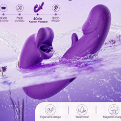 Wearable G-Spot Vibrator With Clit Stimulator And Vibrating Flaps - Image 4