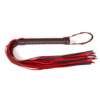 Red And Black Leather Whip