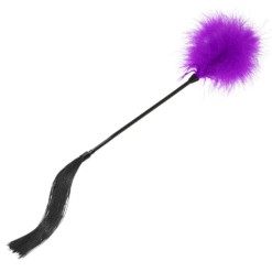 Whip With Fluffy End In Various Colours