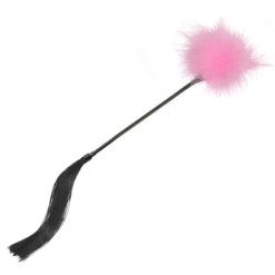 Alternative view of Whip With Fluffy End In Various Colours
