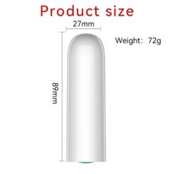 Alternative view of High Powered Rechargeable 10 Speed Bullet With Remote