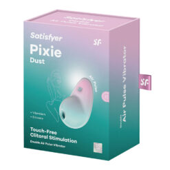 Satisfyer Pixie Dust Air Pulse Mint And Pink