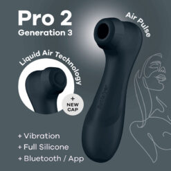 Alternative view of Satisfyer Pro 2 Generation 3 With App Control In Various Colours