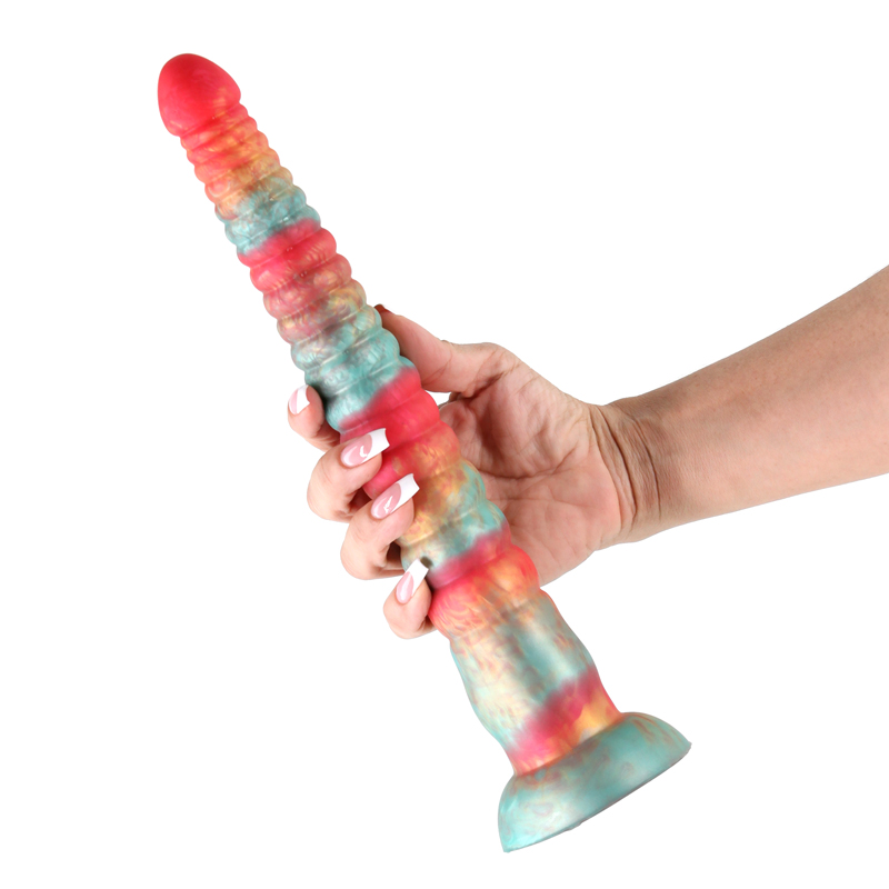 Colours Stacked - 12'' Dildo In Various Colours - Image 6
