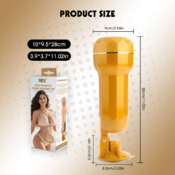 Alternative view of Kelsi Realistic Vibrating Vagina Cup