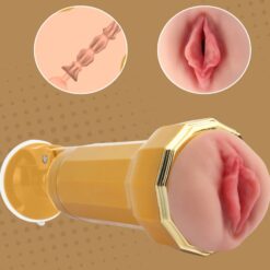 Alternative view of Shyla Realistic Vibrating Vagina Cup