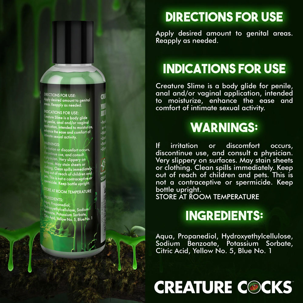 Creature Slime by Creature Cocks - Green Slime In Various Sizes - Image 3