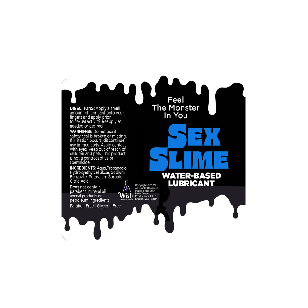 Sex Slime - Blue - In Various Sizes - Image 2