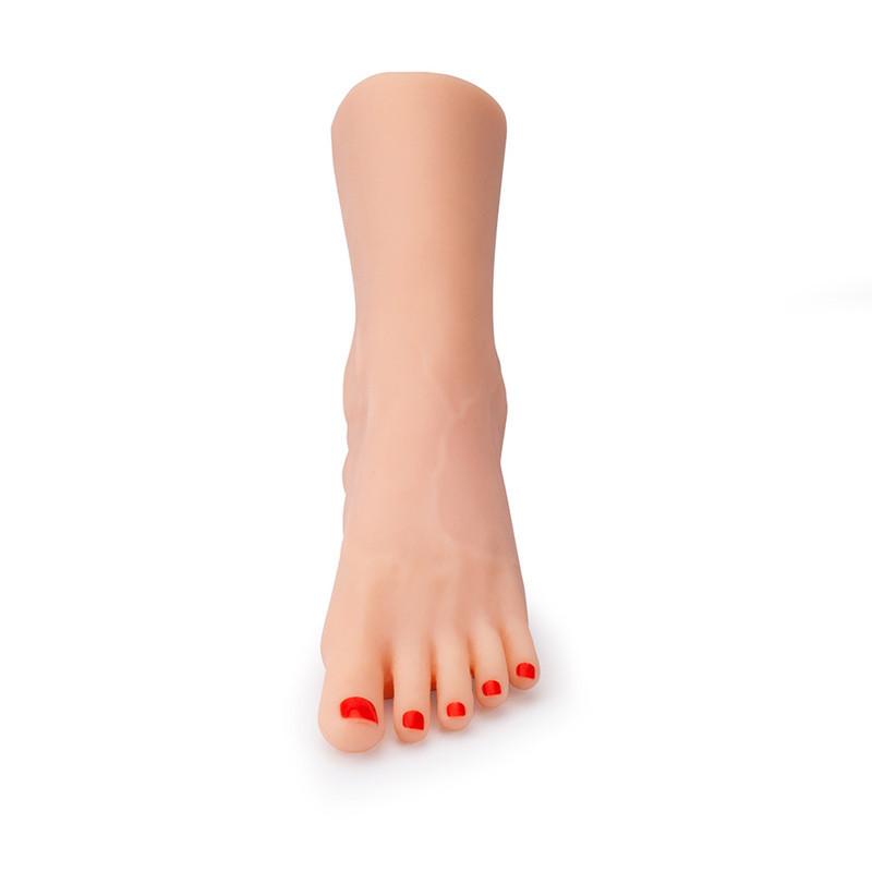 Realistic Silicone Feet Sleeve with Soft Entry – Ultra-Realistic Foot Masturbator - Image 3