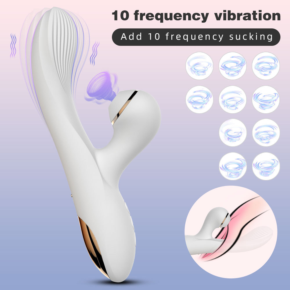 Aura Air Pulse Rabbit Vibrator | Clitoral Suction & G-Spot Vibrator | Rechargeable Waterproof - Image 5