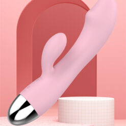 Luxury Dual Motor Rabbit Vibrator – 10 Function G-Spot & Clitoral Stimulator (USB Rechargeable) - Image 3