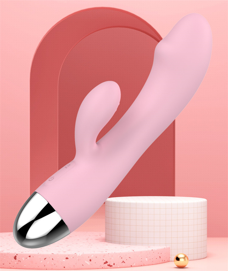 Luxury Dual Motor Rabbit Vibrator – 10 Function G-Spot & Clitoral Stimulator (USB Rechargeable) - Image 3