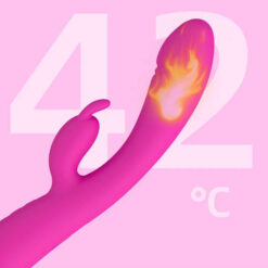 Blaze Dual Motor Heating Rabbit Vibrator | Waterproof Rechargeable G-Spot & Clitoral Massager - Image 6
