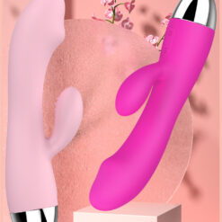 Luxury Dual Motor Rabbit Vibrator – 10 Function G-Spot & Clitoral Stimulator (USB Rechargeable) - Image 4