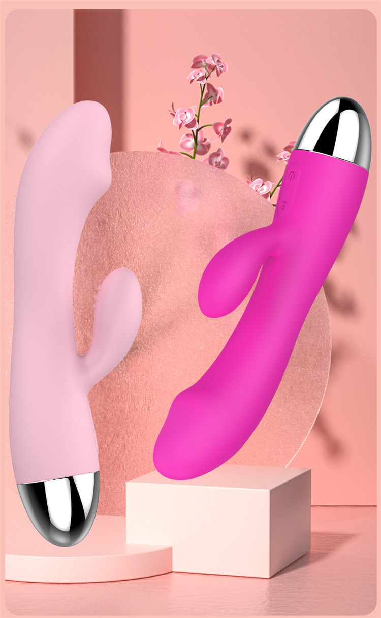 Luxury Dual Motor Rabbit Vibrator – 10 Function G-Spot & Clitoral Stimulator (USB Rechargeable) - Image 4