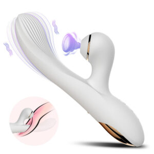 Aura Air Pulse Rabbit Vibrator | Clitoral Suction & G-Spot Vibrator | Rechargeable Waterproof